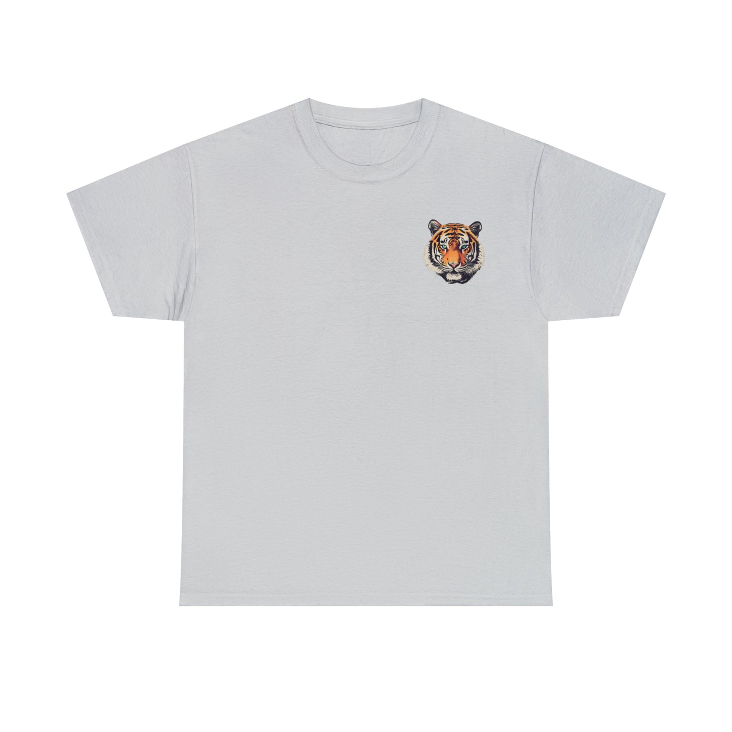 Eye of The Tiger Shirt Christian T-Shirt with Bible Verse Be Strong and Courageous