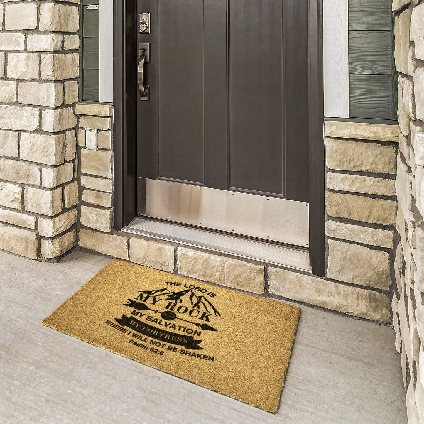 Lord Is My Rock - Welcome Mat