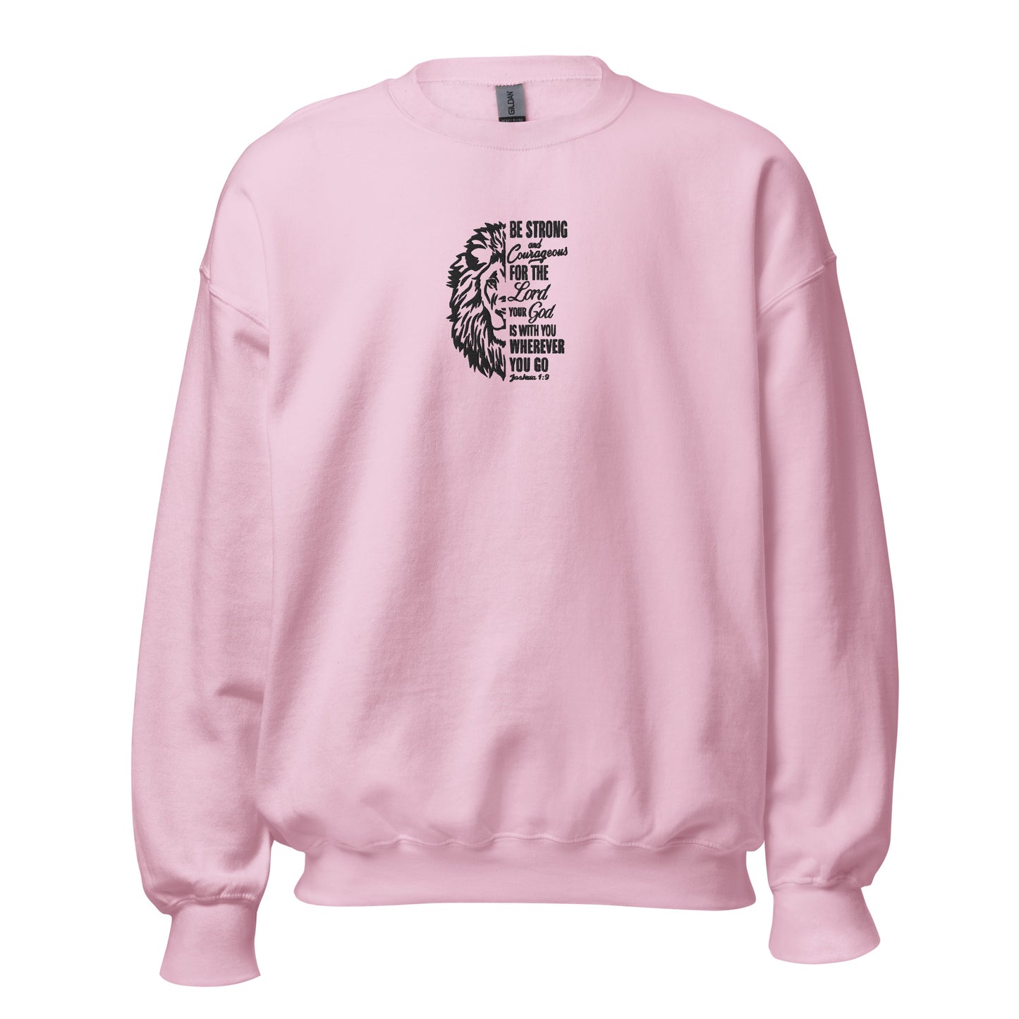 Joshua 1:9 Embroidered Sweatshirt