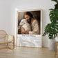 Parable of The Lost Sheep | Bible Verse Wall Art - Luke 15:3 | Jesus Art Painting - Unframed Print