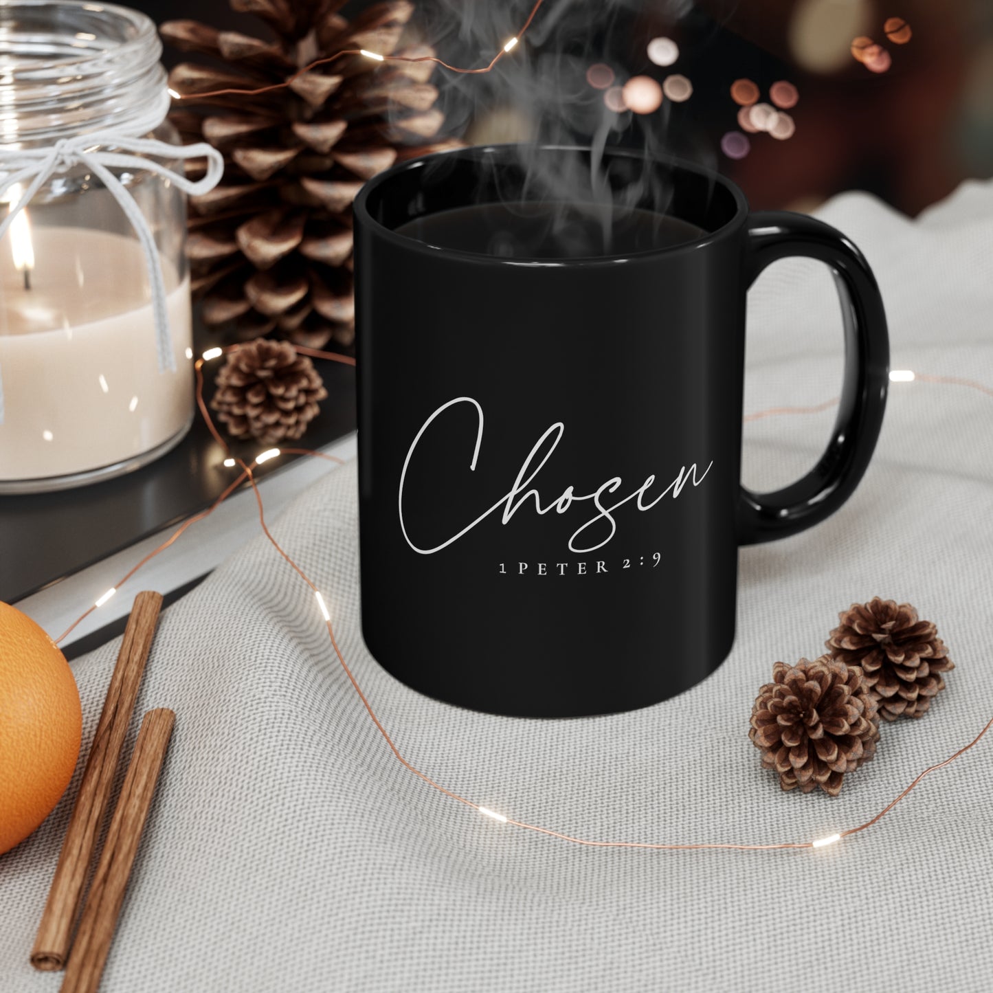 Chosen Mug - 1 Peter 2:9 - Bible Verse Mug | Christian Coffee Cup, The Chosen Mug - Christian Gift