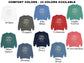 Daughter of The King Sweatshirt - Galatians 3:26 | Comfort Colors Sweatshirt