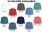 John 3:16 Sweatshirt - For God So Loved The World Sweater | Comfort Colors Sweatshirt