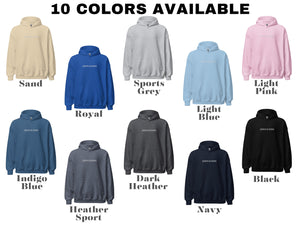 Embroidered Jesus Is King Hoodie | Christian Hooded Sweatshirt