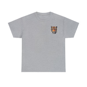Eye of The Tiger Shirt Christian T-Shirt with Bible Verse Be Strong and Courageous
