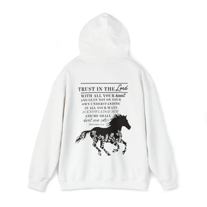 Horse Hoodie - Christian Hoodie | Direct Your Paths - Proverbs 3:5