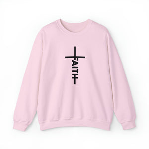 Faith Sweatshirt - Crewneck Sweatshirt | Faith Cross Sweater