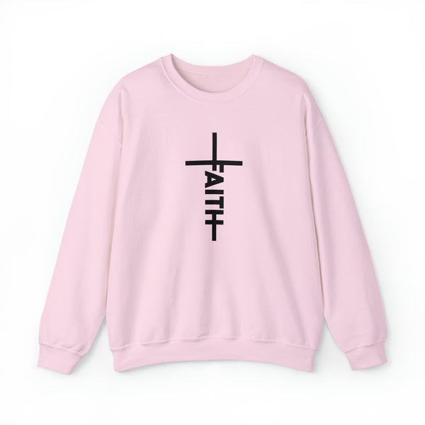 Faith Sweatshirt - Crewneck Sweatshirt | Faith Cross Sweater Hover