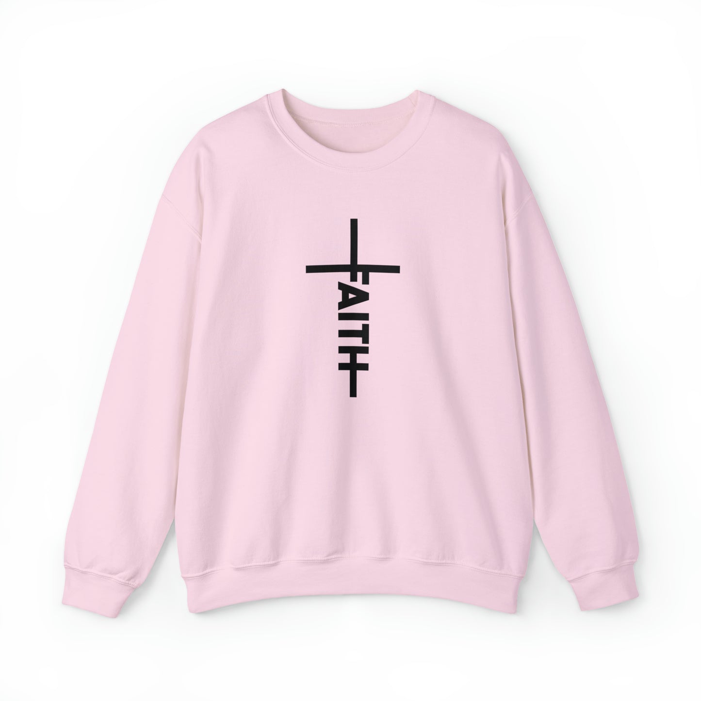 Faith Sweatshirt - Crewneck Sweatshirt | Faith Cross Sweater