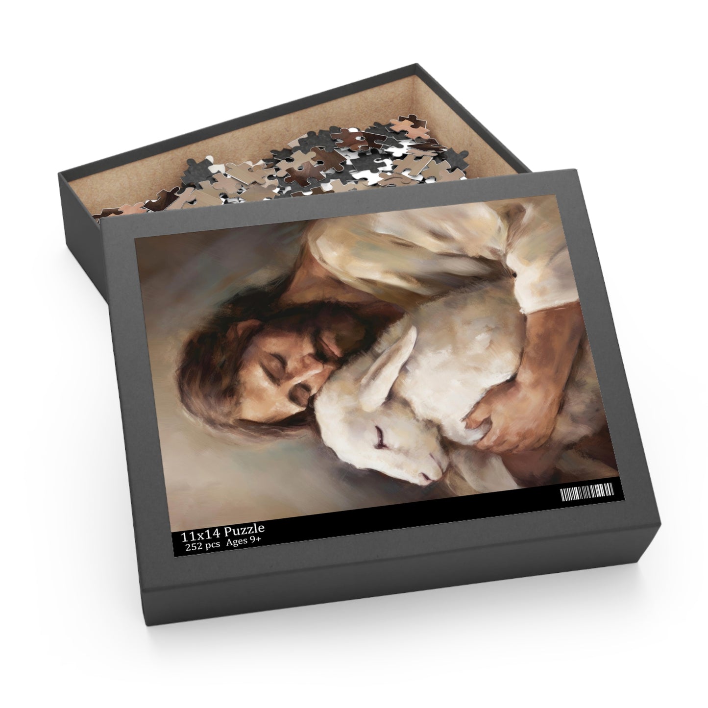 Jesus Puzzle - Jesus The Good Shepherd | Jesus Christ Puzzle, Jigsaw Puzzle (120, 252, 500-Piece)