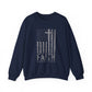 American Flag Sweatshirt - Faith Over Fear Sweater | Patriotic Sweatshirt, USA Flag Sweater