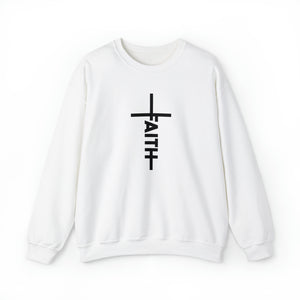 Faith Sweatshirt - Crewneck Sweatshirt | Faith Cross Sweater