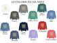 The Blessing - May The Lord Bless You Christian Sweatshirt | Comfort Colors Dyed Sweatshirt