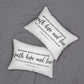 Faith, Hope & Love Bible Verse Pillow  | Lumbar Pillow, Accent Pillow, Throw Pillow