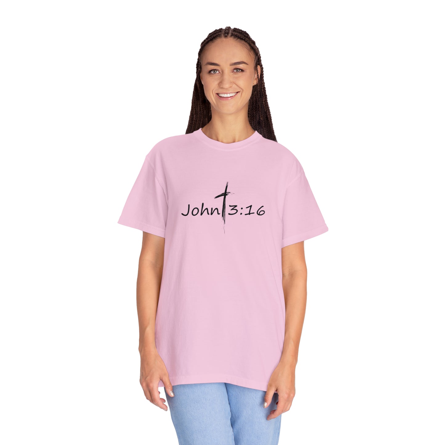 John 3:16 Shirt - Bible Verse Shirt| Premium T-Shirts - Printed on Comfort Colors Shirt