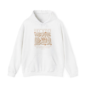 Jesus Hoodie - In The Beginning Was The Word, Bible Verse Hoodie - John 1:1