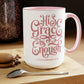 His Grace Is Enough Christian Coffee Mug | 2 Corinthians 12:9 Scripture Mug, 15oz