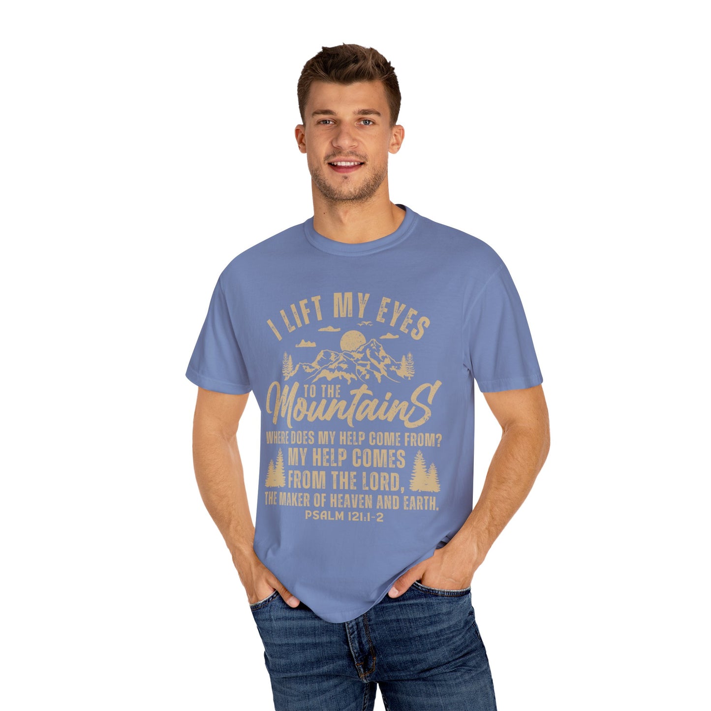 Psalms 121 Bible Verse Shirt, Christian T-shirt