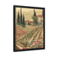 Psalm Scripture Canvas with Frame - Psalm 90 Lord | Tuscany Painting Print on Canvas