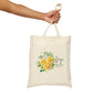 He Restores My Soul - Psalm 23:3 Floral Tote Bag