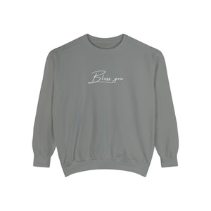 The Lord Bless You Sweatshirt | Comfort Colors Dyed Sweatshirt | Scripture Bible Verse Sweater
