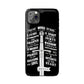 Hebrews 4:12 - The Word of God is Living & Powerful iPhone Case