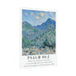 Psalm 90:2 Scripture Wall Art | Vintage Claude Monet Painting with Bible Verse - Unframed Print
