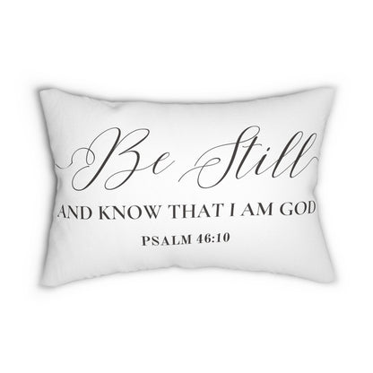 Bible Verse Pillow for Bedroom, Living Room | Lumbar Pillow, Home Accent Pillow, Throw Pillow