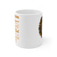 Be Strong and Courageous Coffee Mug with Bible Verse Joshua 1:9