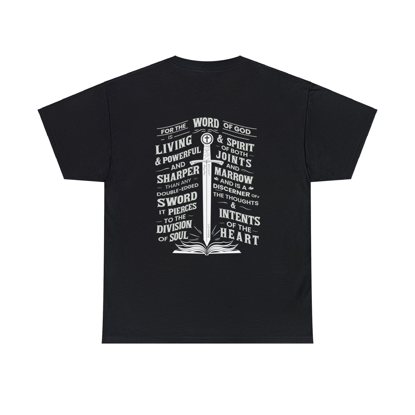 The Word of God is Living Shirt - Hebrews 4:12 | Christian T-Shirt, Bible Verse Tee