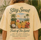 Fruit of the Spirit - "Stay Sweet" Beach T-Shirt