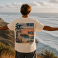 Lead Me to The Rock Psalm 61 Bible Verse Surf Tee