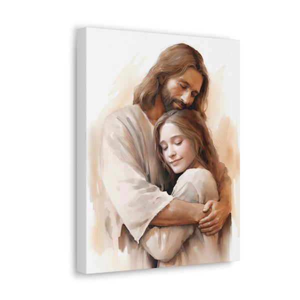 Canvas Gallery Wrap - The Embrace of Christ Hover