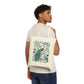 Cotton Canvas Tote Bag With Peacock