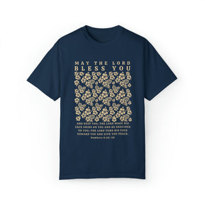 The Blessing Shirt - May The Lord Bless You Christian T-Shirt | Comfort Colors Shirts
