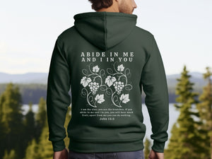 Abide Hoodie - Abide In Christ Hooded Sweater