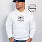 Embroidered Hoodie - The Lord is My Rock I Will NEVER BE SHAKEN - Psalm 62