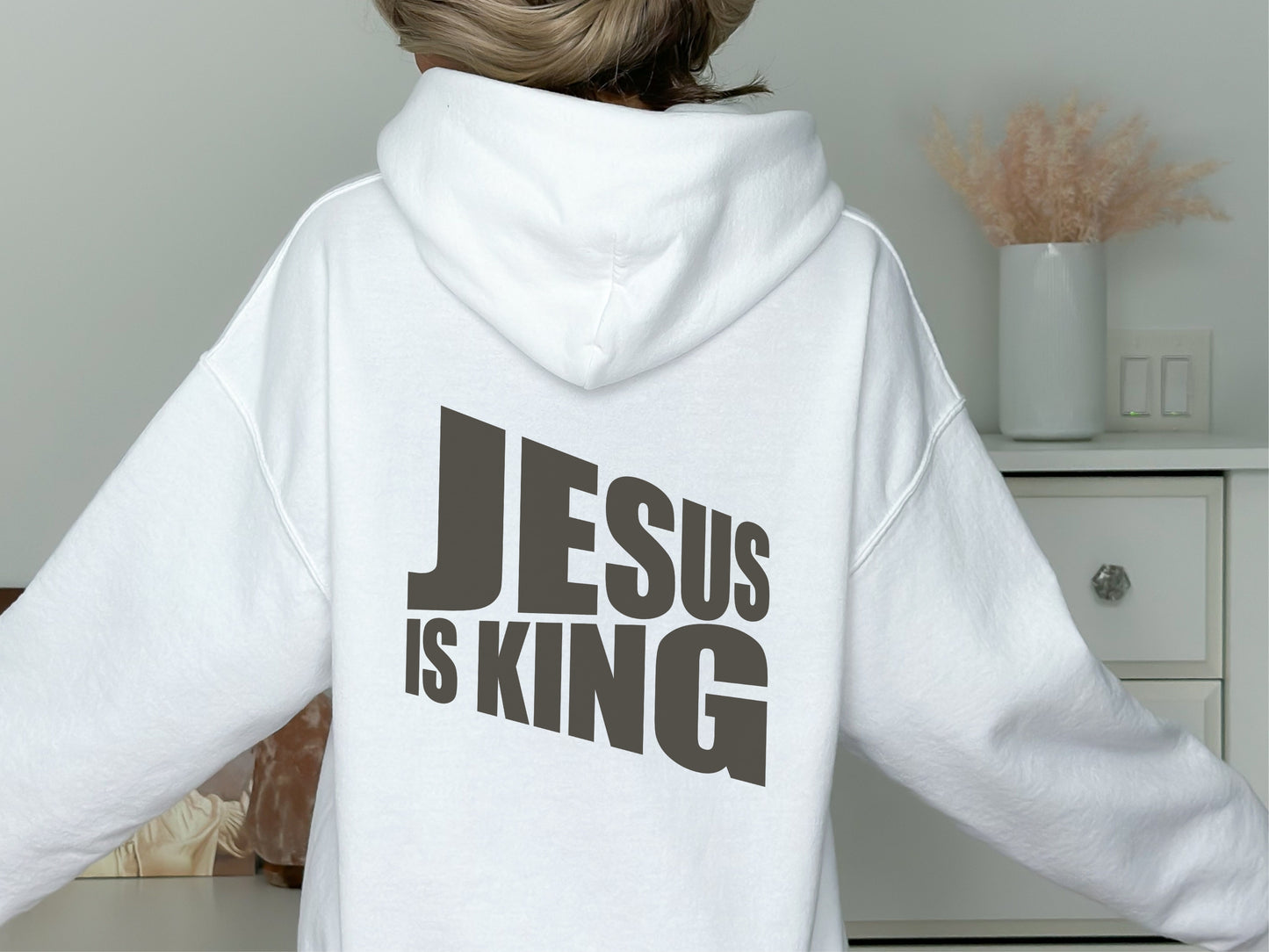 Jesus Is King Hoodie - Christian Apparel Hooded Sweatshirt