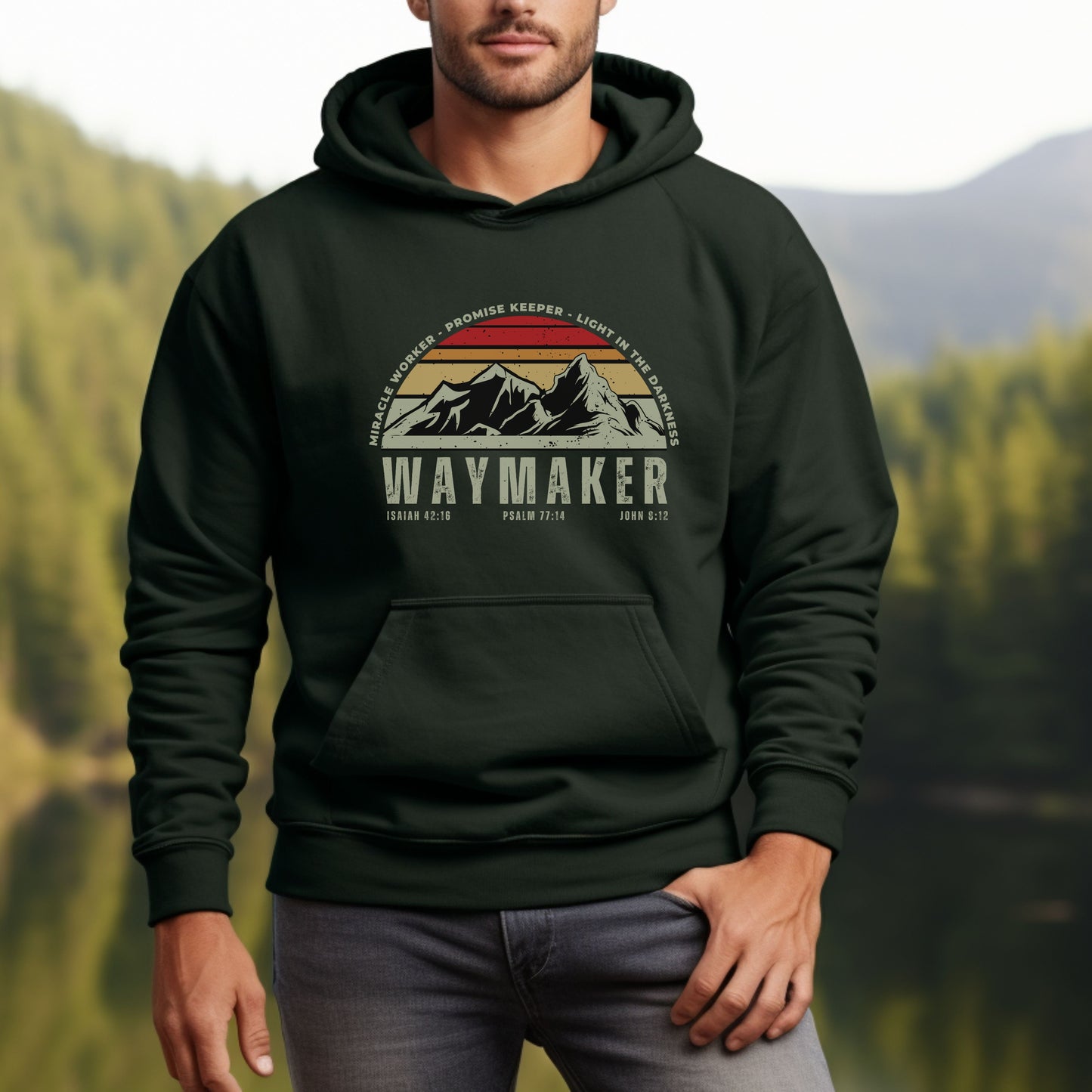 WAYMAKER, Miracle Worker Hooded Sweatshirt | Way Maker Hoodie