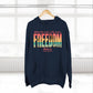 Freedom Hoodie — "The Spirit of the Lord" Faith Surf Beach Hoodie