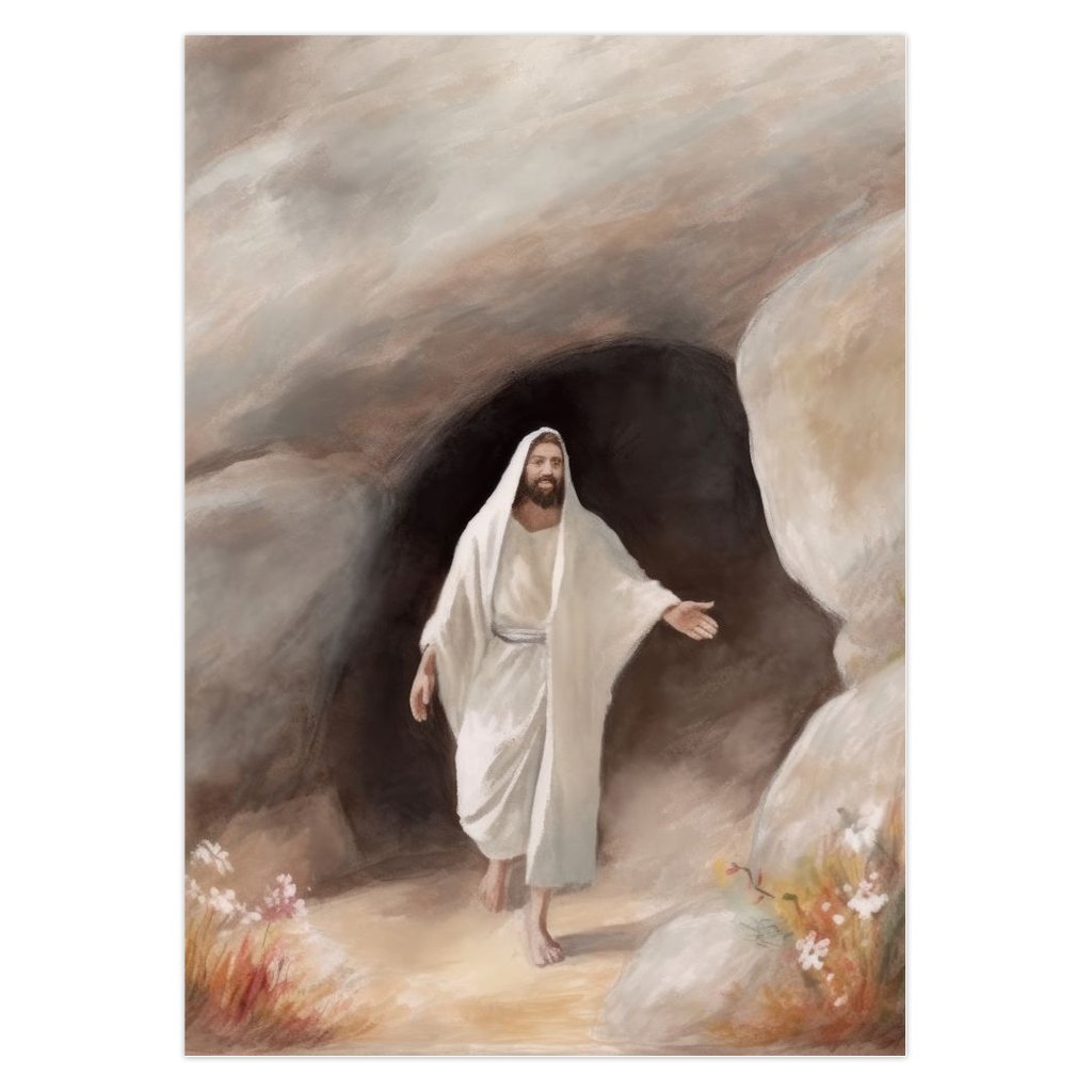 Jesus Risen Folded Cards – Psalms & Palms Co.