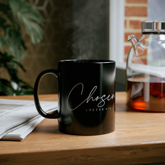 Chosen Mug - 1 Peter 2:9 - Bible Verse Mug | Christian Coffee Cup, The Chosen Mug - Christian Gift