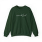 Trust in the Lord Christian Sweatshirt - Soar on Wings Like Eagles - Isaiah 40:31