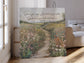 Show Me Your Ways Lord Psalm 25 | Wildflower Field - Bible Verse Canvas