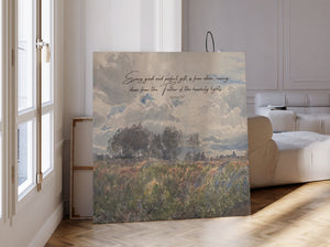 Canvas Wall Art - James 1:17- Every Good Gift Is From Above