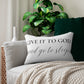 Give it to God and Go to Sleep Pillow | Pillow Cover and Stuffing Pillow