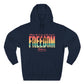 Freedom Hoodie — "The Spirit of the Lord" Faith Surf Beach Hoodie