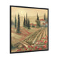 Psalm Scripture Canvas with Frame - Psalm 90 Lord | Tuscany Painting Print on Canvas