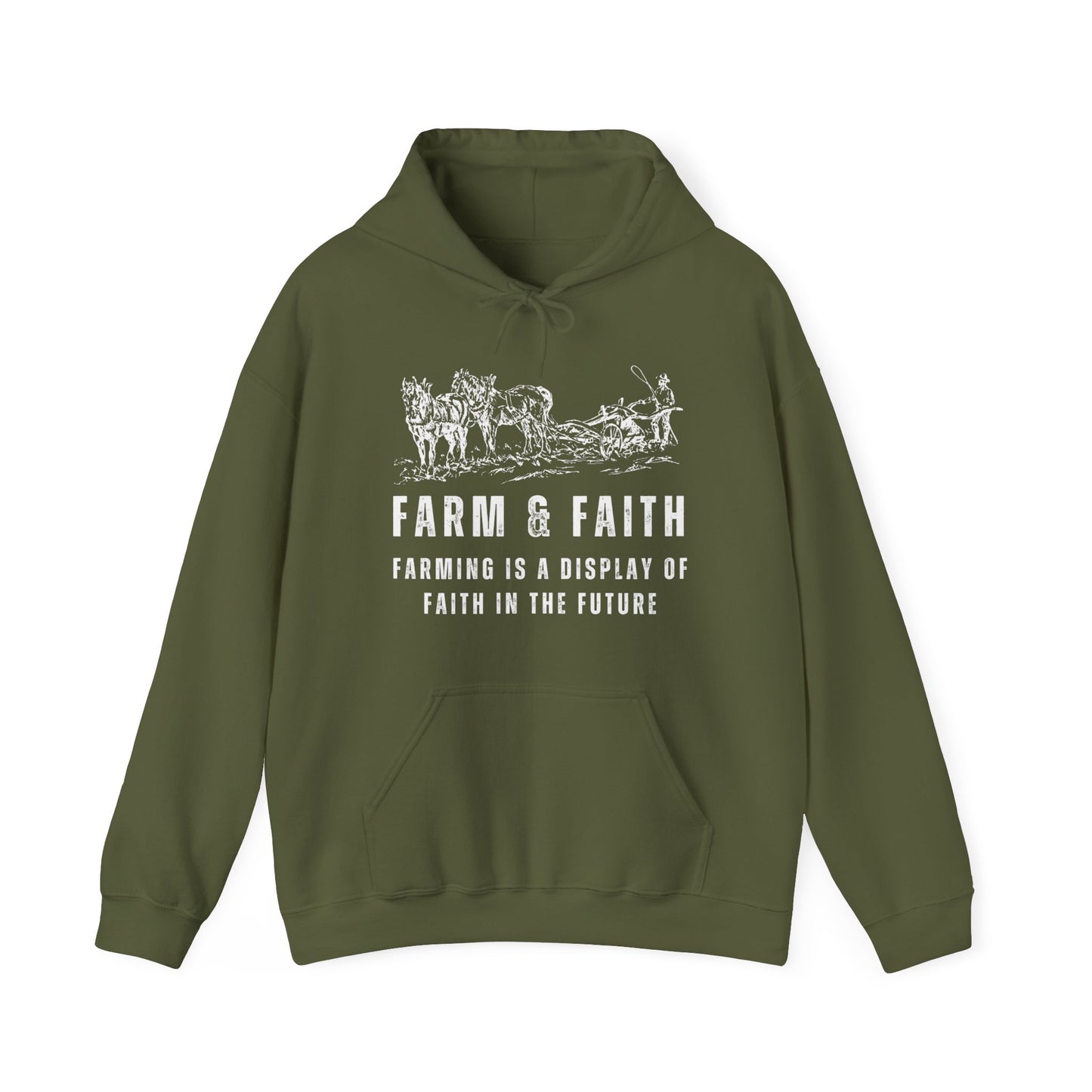 Farm & Faith Hoodie - Faith Hooded Sweatshirt