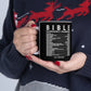 Bible Emergency Numbers Ceramic Coffee Mug 11oz (Black) - Christian Inspirational Gift For Women & Men